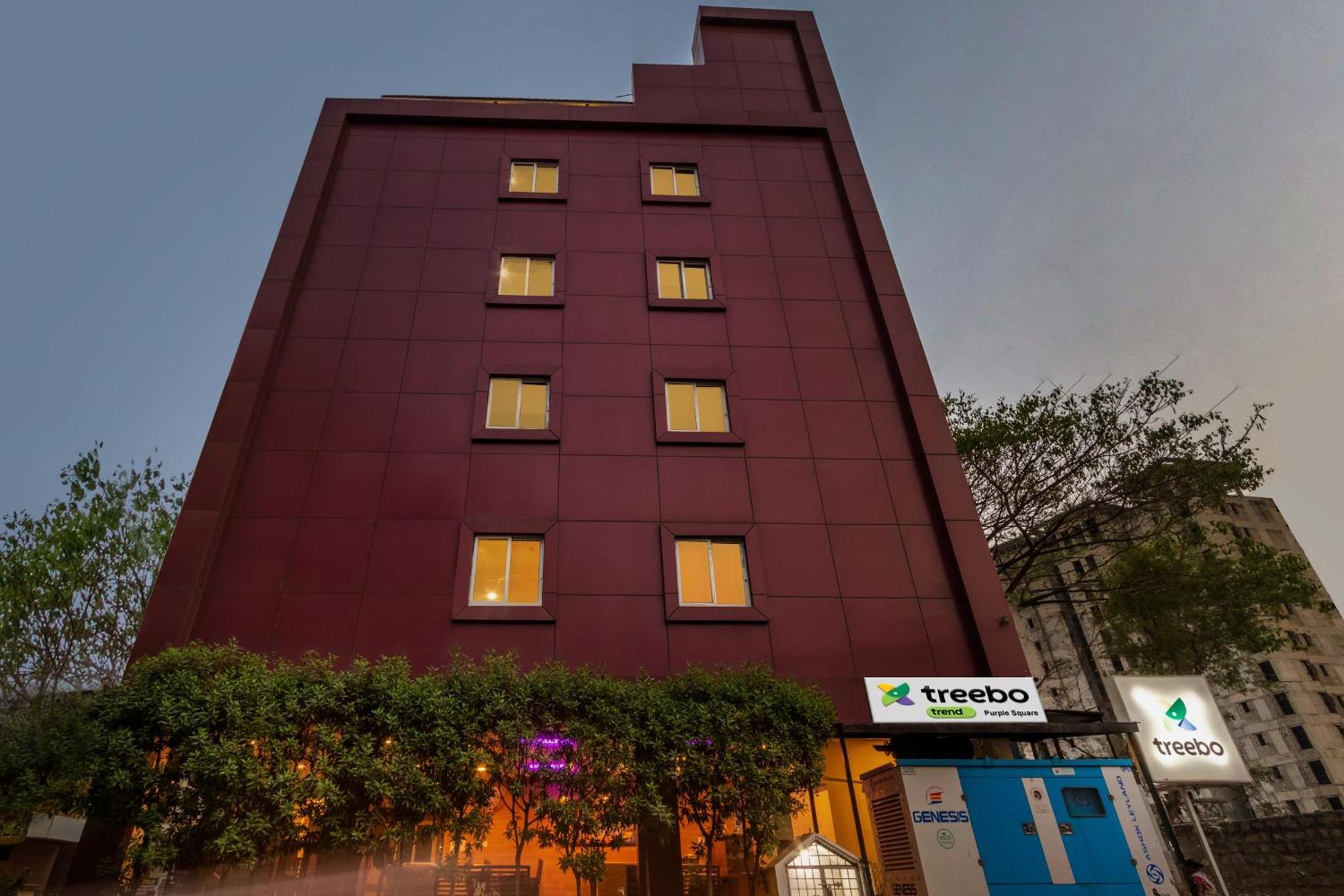 Treebo Purple Square Hotel Hyderabad Exterior photo